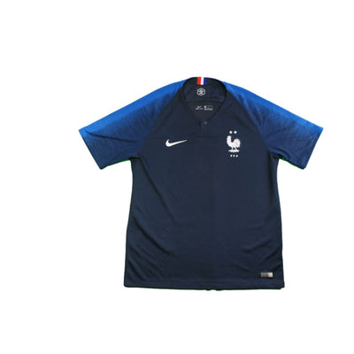 Maillot foot équipe de France domicile 2 étoiles 2018-2019 - Nike - Equipe de France