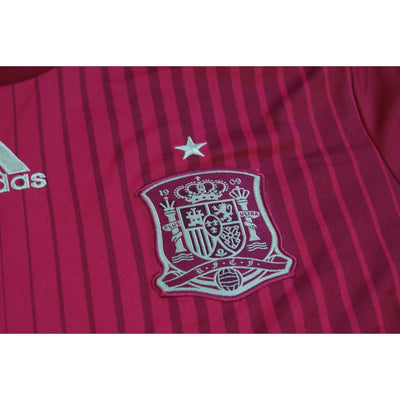 Maillot foot Espagne domicile N°19 CHRIS 2014-2015 - Adidas - Espagne