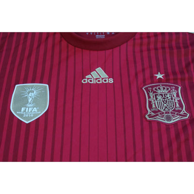 Maillot foot Espagne domicile N°19 CHRIS 2014-2015 - Adidas - Espagne
