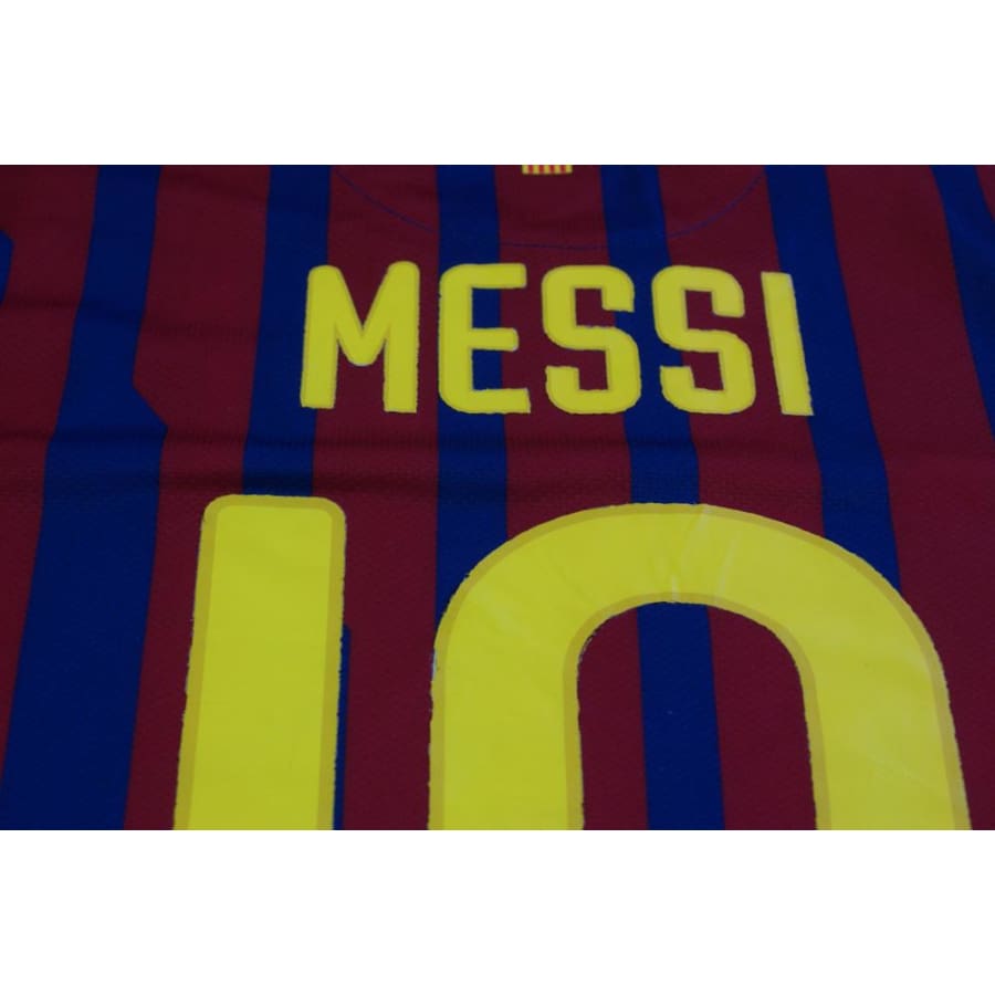 Maillot foot FC Barcelone domicile N°10 MESSI 2011-2012 - Nike - Barcelone