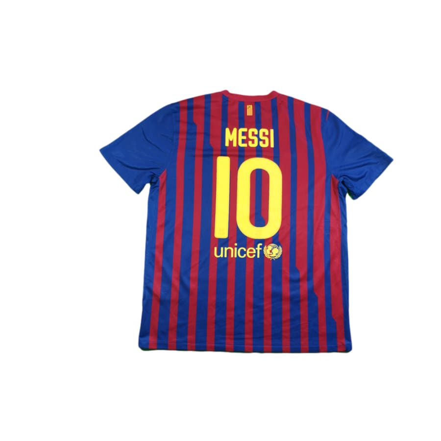 Maillot foot FC Barcelone domicile N°10 MESSI 2011-2012 - Nike - Barcelone