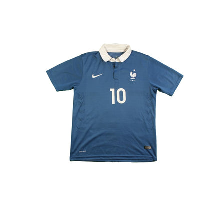 Maillot foot France domicile N°10 BENZEMA 2014-2015 - Nike - Equipe de France