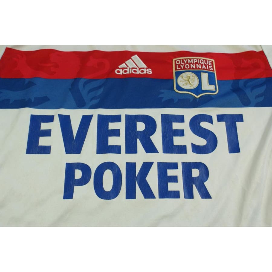 Maillot foot Lyon domicile enfant 2011-2012 - Adidas - Olympique Lyonnais