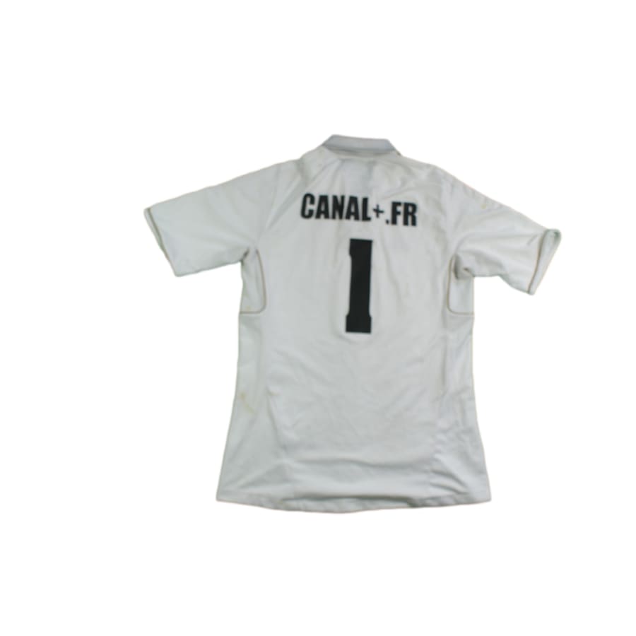 Maillot foot Real Madrid domicile N°1 Canal+.FR 2011-2012 - Adidas - Real Madrid