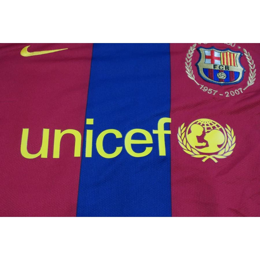 Maillot foot rétro Barcelone domicile N°22 ABIDAL 2007-2008 - Nike - Barcelone