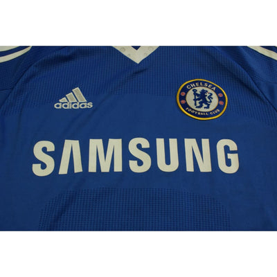 Maillot foot rétro Chelsea domicile N°11 DROGBA 2010-2011 - Adidas - Chelsea FC