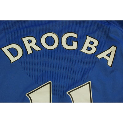 Maillot foot rétro Chelsea domicile N°11 DROGBA 2010-2011 - Adidas - Chelsea FC