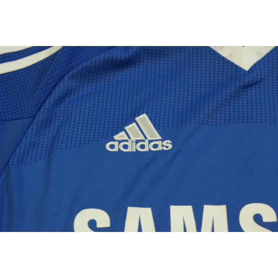 Maillot foot rétro Chelsea domicile N°11 DROGBA 2010-2011 - Adidas - Chelsea FC