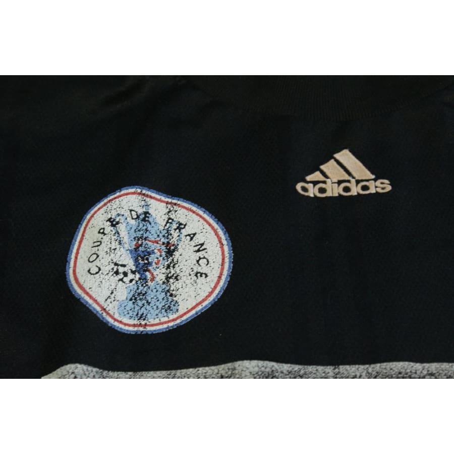 Maillot foot rétro Coupe de France gardien Carte Aurore N°1 années 2000 - Adidas - Coupe de France