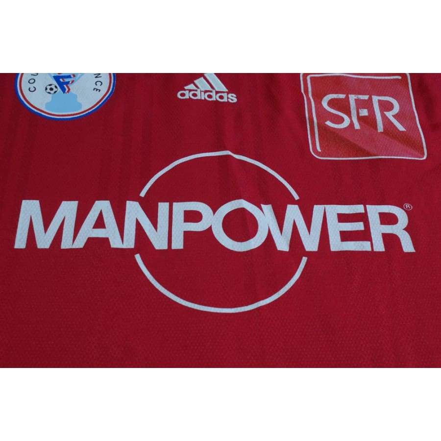 Maillot foot rétro Coupe de France Manpower N°10 années 2000 - Adidas - Coupe de France