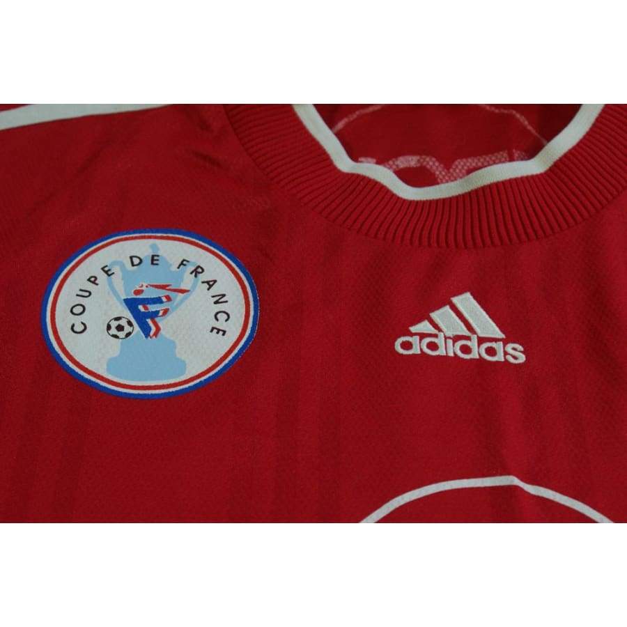 Maillot foot rétro Coupe de France Manpower N°10 années 2000 - Adidas - Coupe de France