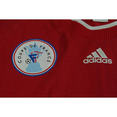 Maillot foot rétro Coupe de France Manpower N°3 années 2000 - Adidas - Coupe de France