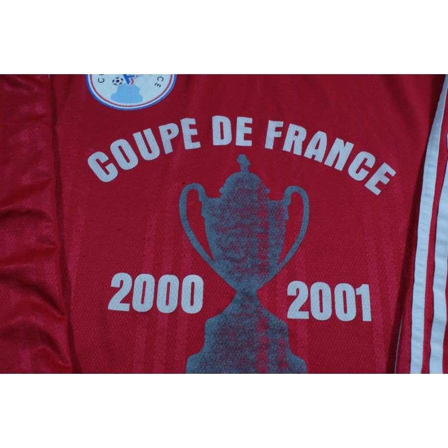 Maillot Football Vintage Coupe De France N°5 – Adidas, Manches Longues, XL