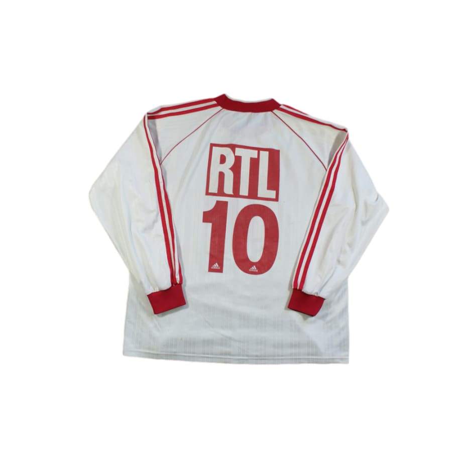 Maillot foot rétro Coupe de France RTL N°10 années 2000 - Adidas - Coupe de France