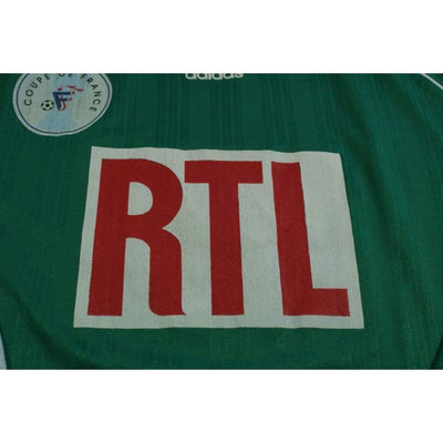 Maillot foot rétro Coupe de France RTL N°10 années 2000 - Adidas - Coupe de France