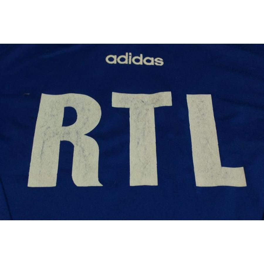 MAILLOT ADIDAS COUPE de France Rouge RTL #13 Porté vintage Jersey - XL EUR 28,90 - FR