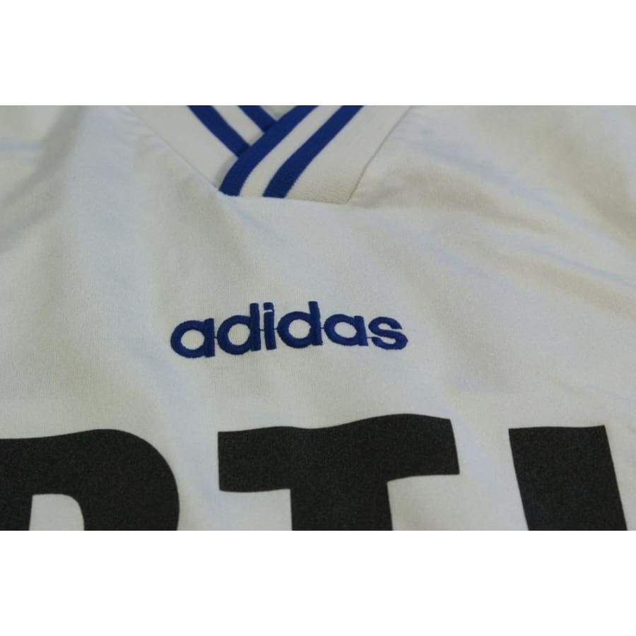 Maillot foot rétro Coupe de France RTL N°3 années 1990 - Adidas - Coupe de France