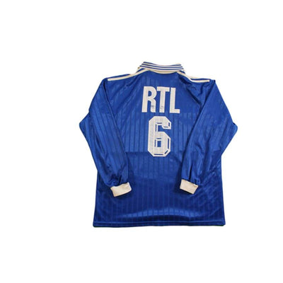 Maillot foot rétro Coupe de France RTL N°6 années 1990 - Adidas - Coupe de France