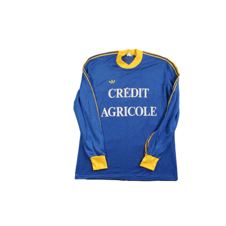 Maillot foot rétro Crédit Agricole Adidas N°10 années 1990 - Adidas - Autres championnats