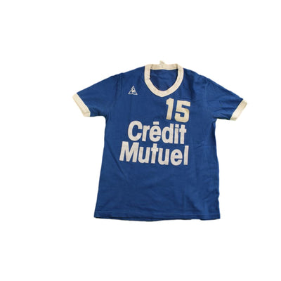 Maillot foot rétro Crédit Mutuel N°15 années 1990 - Le coq sportif - Autres championnats