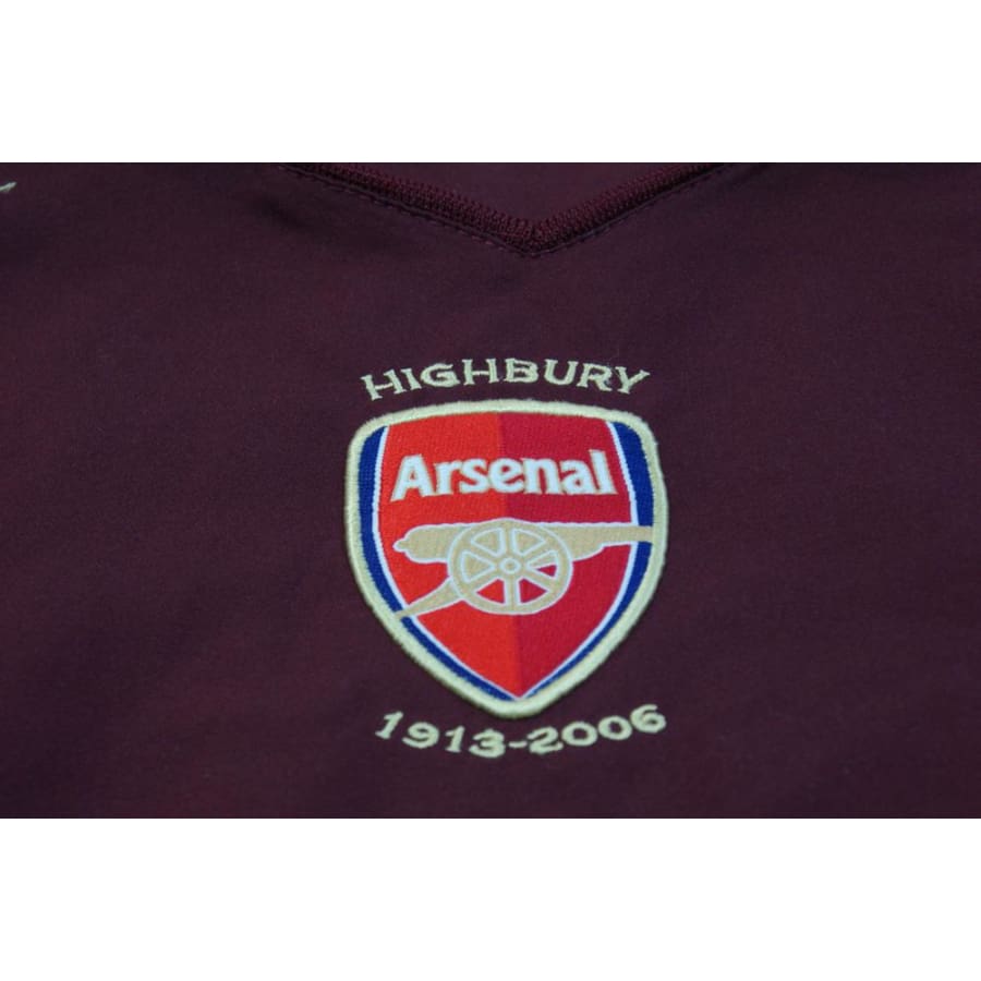 Maillot foot rétro domicile Arsenal FC N°14 HENRY 2005-2006 - Nike - Arsenal