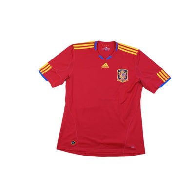 Maillot foot rétro domicile équipe d’Espagne N°6 INIESTA 2009-2010 - Adidas - Espagne