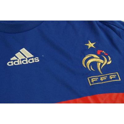Maillot foot rétro équipe de France domicile 2008-2009 - Adidas - Equipe de France