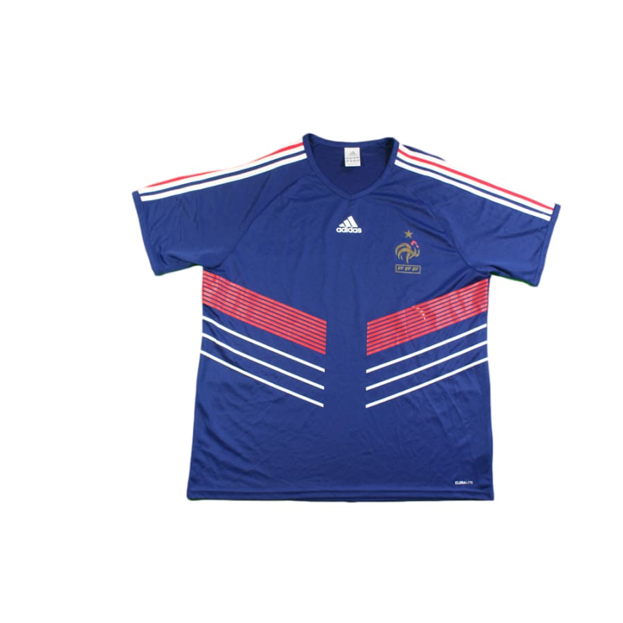Maillot foot rétro équipe de France domicile 2010-2011 - Adidas - Equipe de France