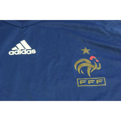 Maillot foot rétro équipe de France domicile 2010-2011 - Adidas - Equipe de France