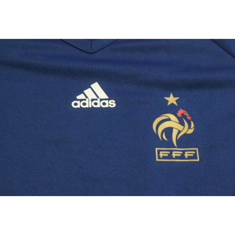 Maillot foot rétro équipe de France domicile enfant 2010-2011 - Adidas - Equipe de France