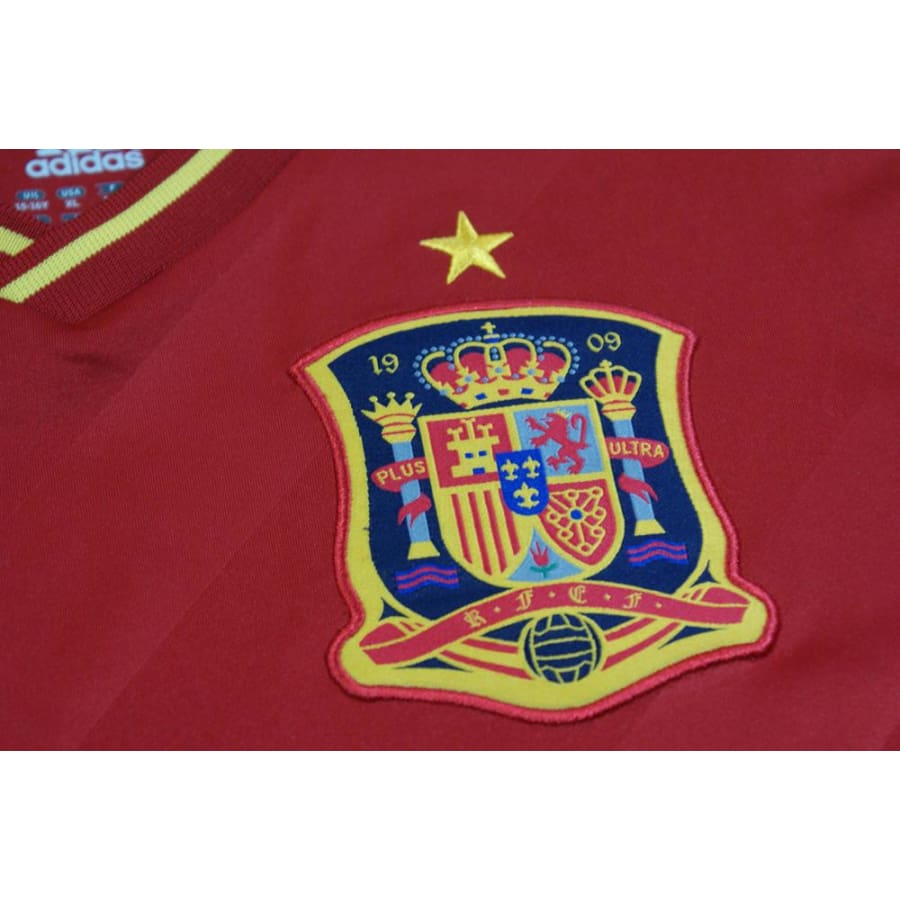 Maillot foot rétro Espagne domicile 2011-2012 - Adidas - Espagne