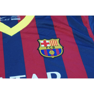 Maillot foot rétro FC Barcelone domicile 2013-2014 - Nike - Barcelone