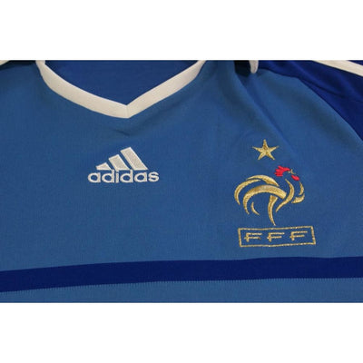 Maillot foot rétro France domicile 2009-2010 - Adidas - Equipe de France