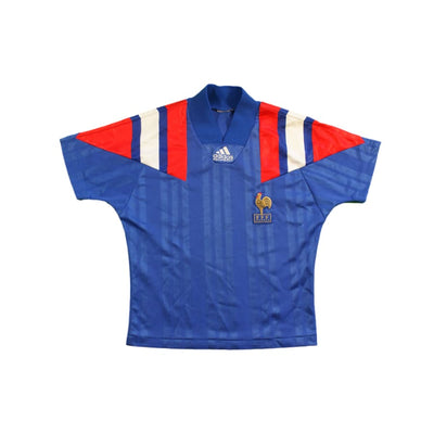 Maillot foot rétro France domicile enfant 1992-1993 - Adidas - Equipe de France