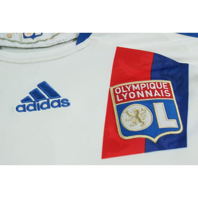 Maillot foot rétro Lyon enfant domicile 2010-2011 - Adidas - Olympique Lyonnais