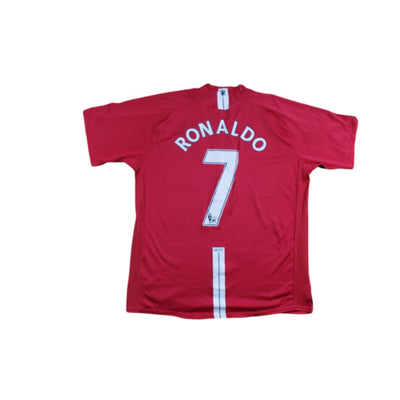 Maillot foot rétro Manchester United domicile N°7 RONALDO 2007-2008 - Nike - Manchester United