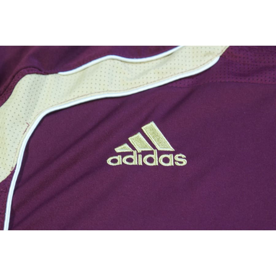 Maillot foot rétro Olympique Lyonnais entraînement 2010-2011 - Adidas - Olympique Lyonnais