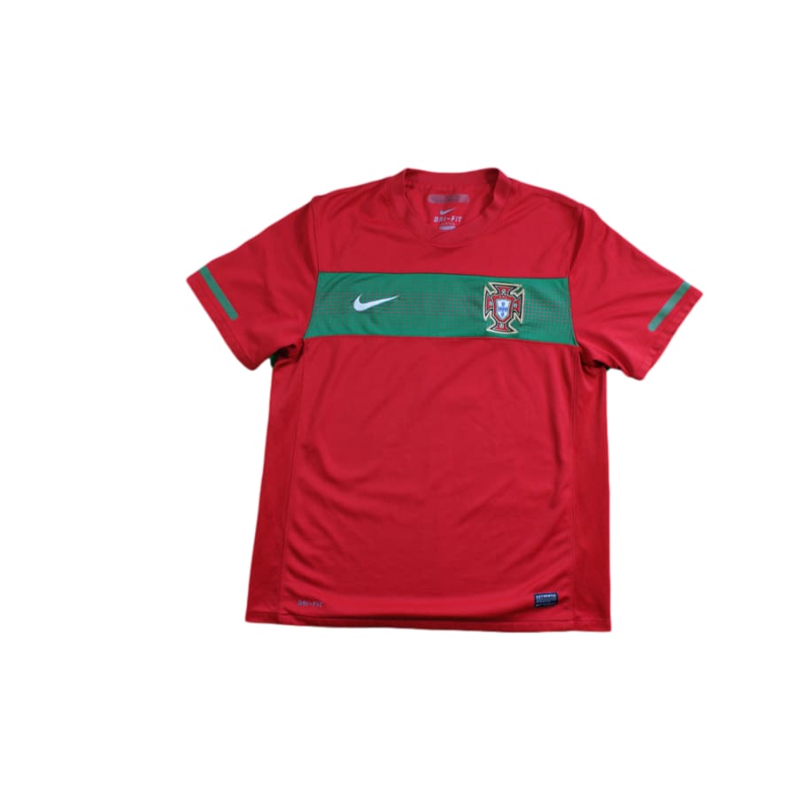 Maillot foot rétro Portugal domicile N°5 PEREIRA 2010-2011 - Nike - Portugal
