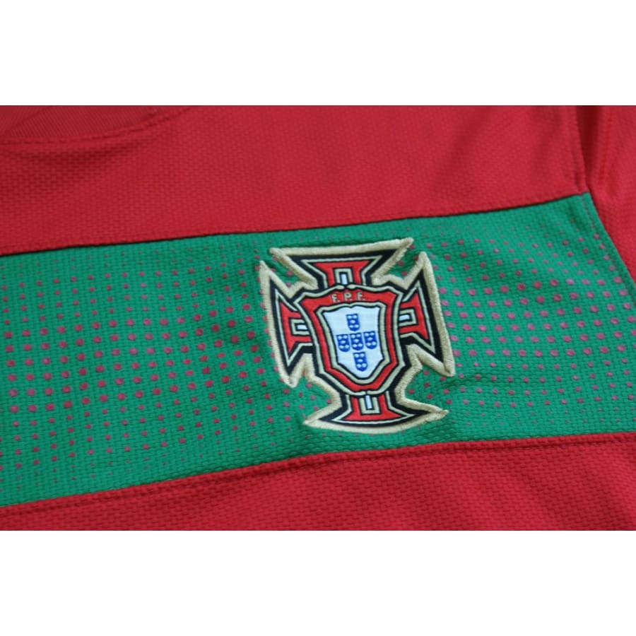 Maillot foot rétro Portugal domicile N°5 PEREIRA 2010-2011 - Nike - Portugal