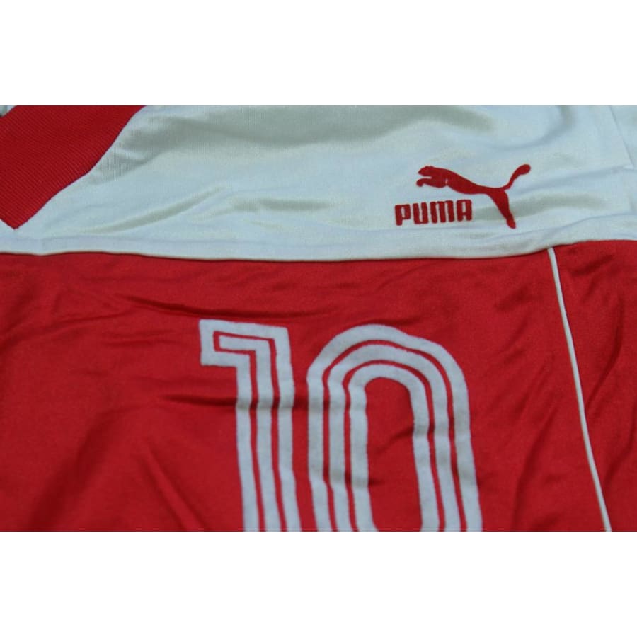 Maillot foot rétro Puma Groupama N°10 années 2000 - Puma - Autres championnats
