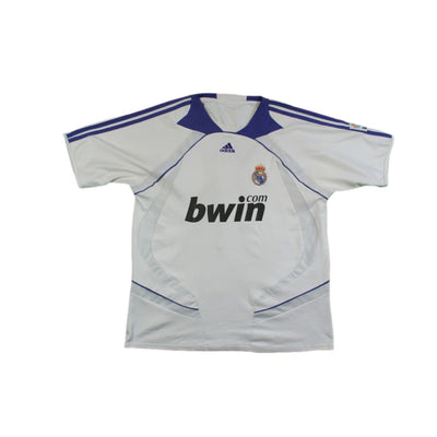 Maillot foot rétro Real Madrid domicile N°11 ROBBEN 2007-2008 - Adidas - Real Madrid