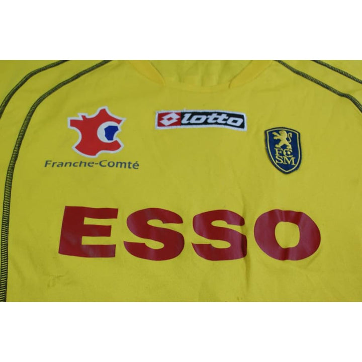 Maillot Lotto Football FC Sochaux-Montbéliard Home Vintage 2004 05 Maillot Lotto Football FC Sochaux-Montbéliard Home Vintage 2004 05