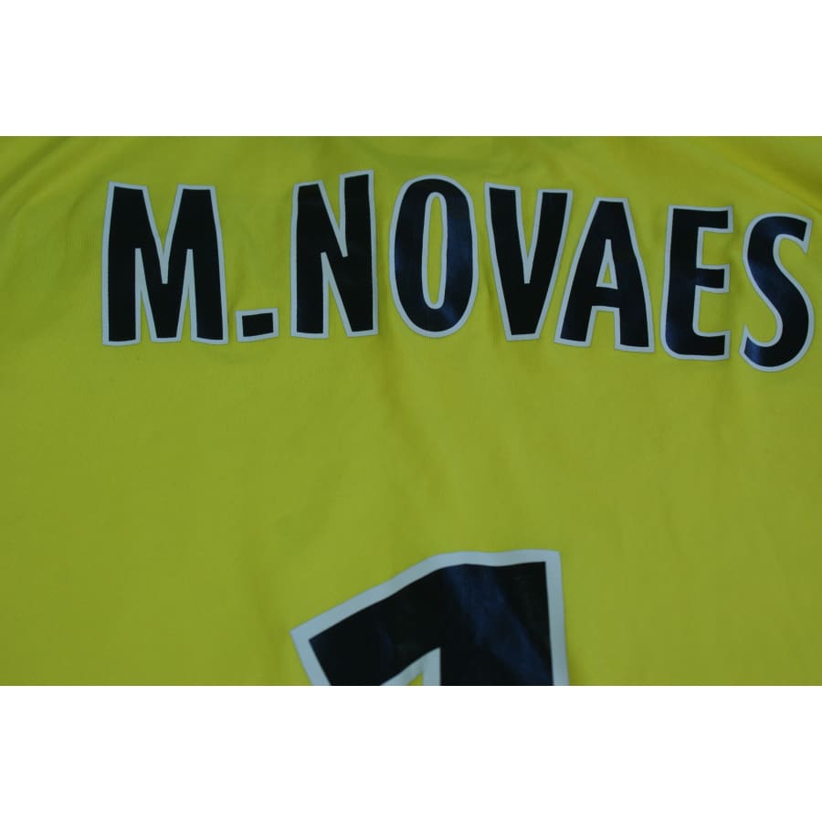 Maillot foot Valenciennes gardien N°1 M.Novaes années 2010 - Uhlsport - Valenciennes FC