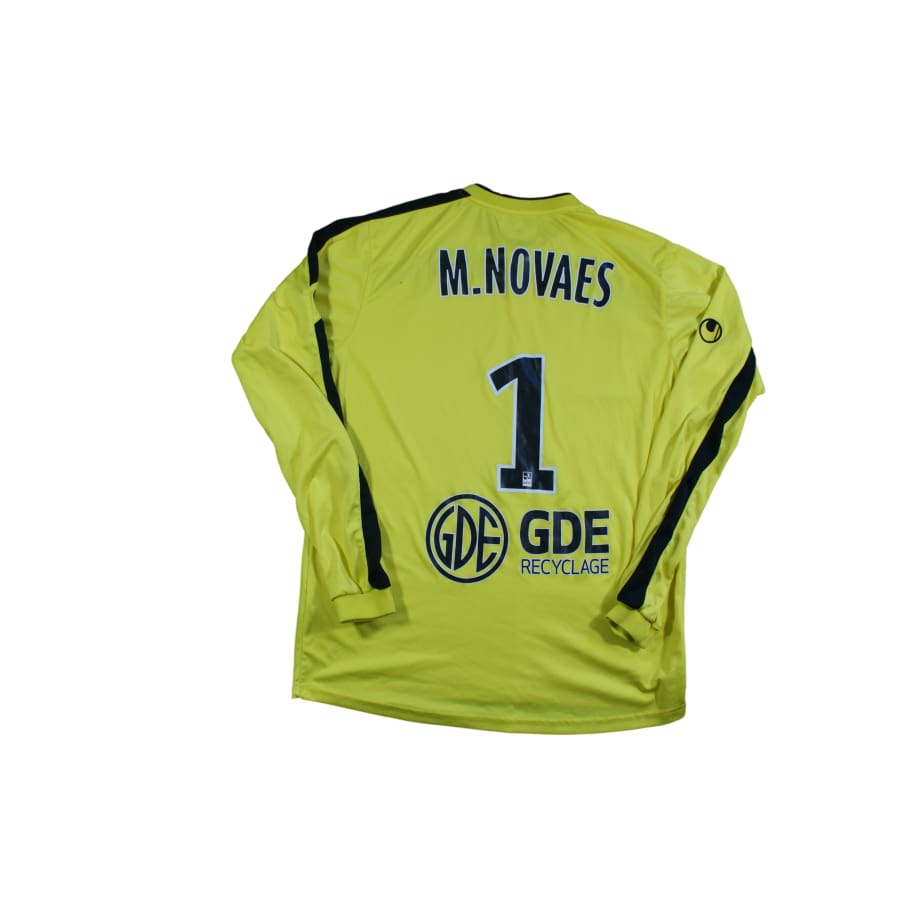 Maillot foot Valenciennes gardien N°1 M.Novaes années 2010 - Uhlsport - Valenciennes FC