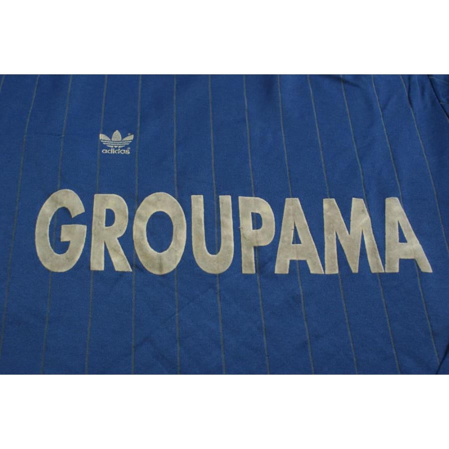 Maillot foot vintage Adidas Groupama N°8 années 1990 - Adidas - Autres championnats