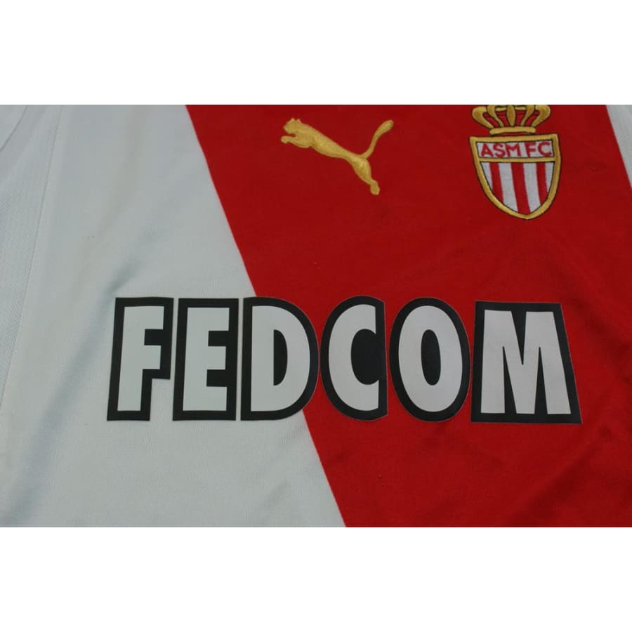 Maillot foot vintage AS Monaco domicile 2004-2005 - Puma - AS Monaco