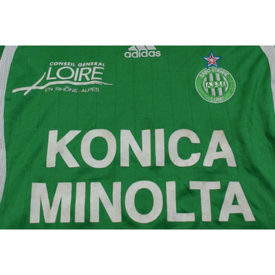 Maillot foot vintage AS Saint-Etienne enfant domicile 2006-2007 - Adidas - AS Saint-Etienne