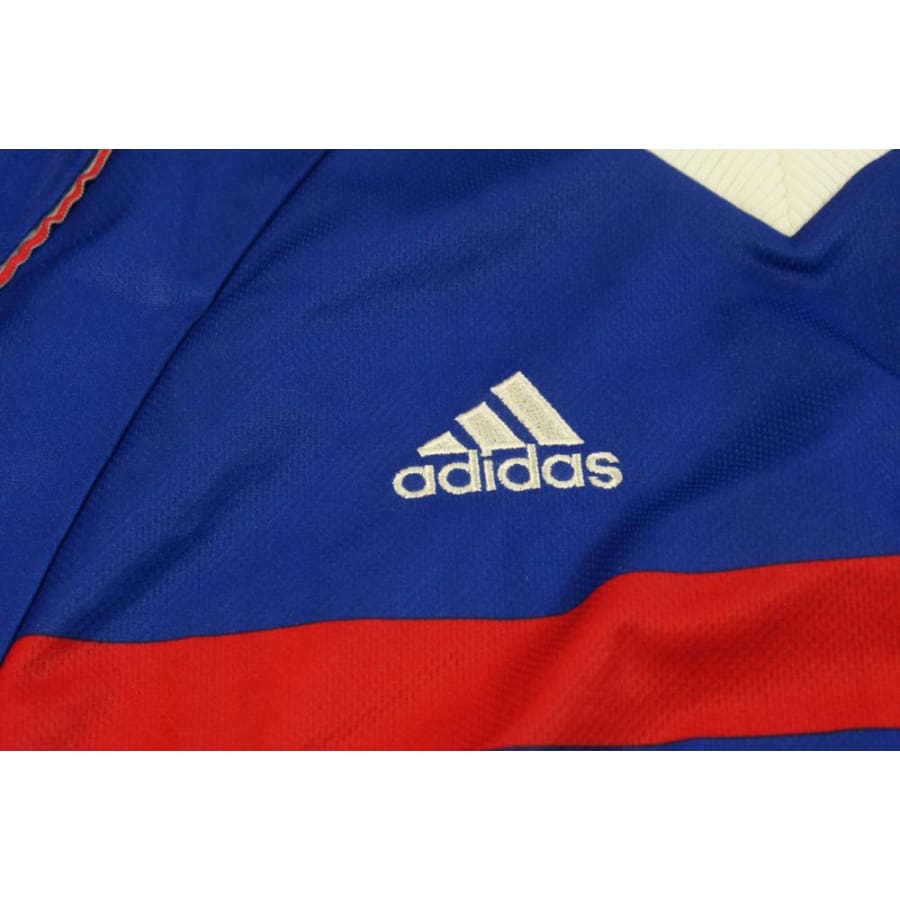 Maillot foot vintage équipe de France domicile N°10 1998-1999 - Adidas - Equipe de France