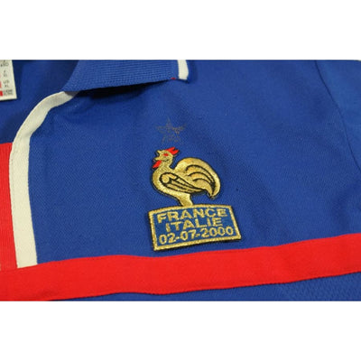 Maillot foot vintage équipe de France domicile N°10 ZIDANE 2000-2001 - Adidas - Equipe de France