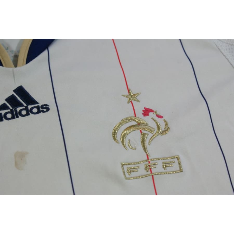 Maillot foot vintage Equipe de France extérieur N°11 GIGNAC 2010-2011 - Adidas - Equipe de France